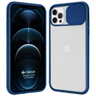 CaseUp Apple iPhone 12 Pro Max Kılıf Camera Swipe Protection Lacivert